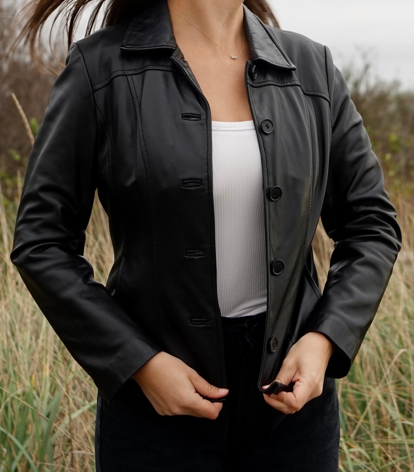 Danier shop leather jacket