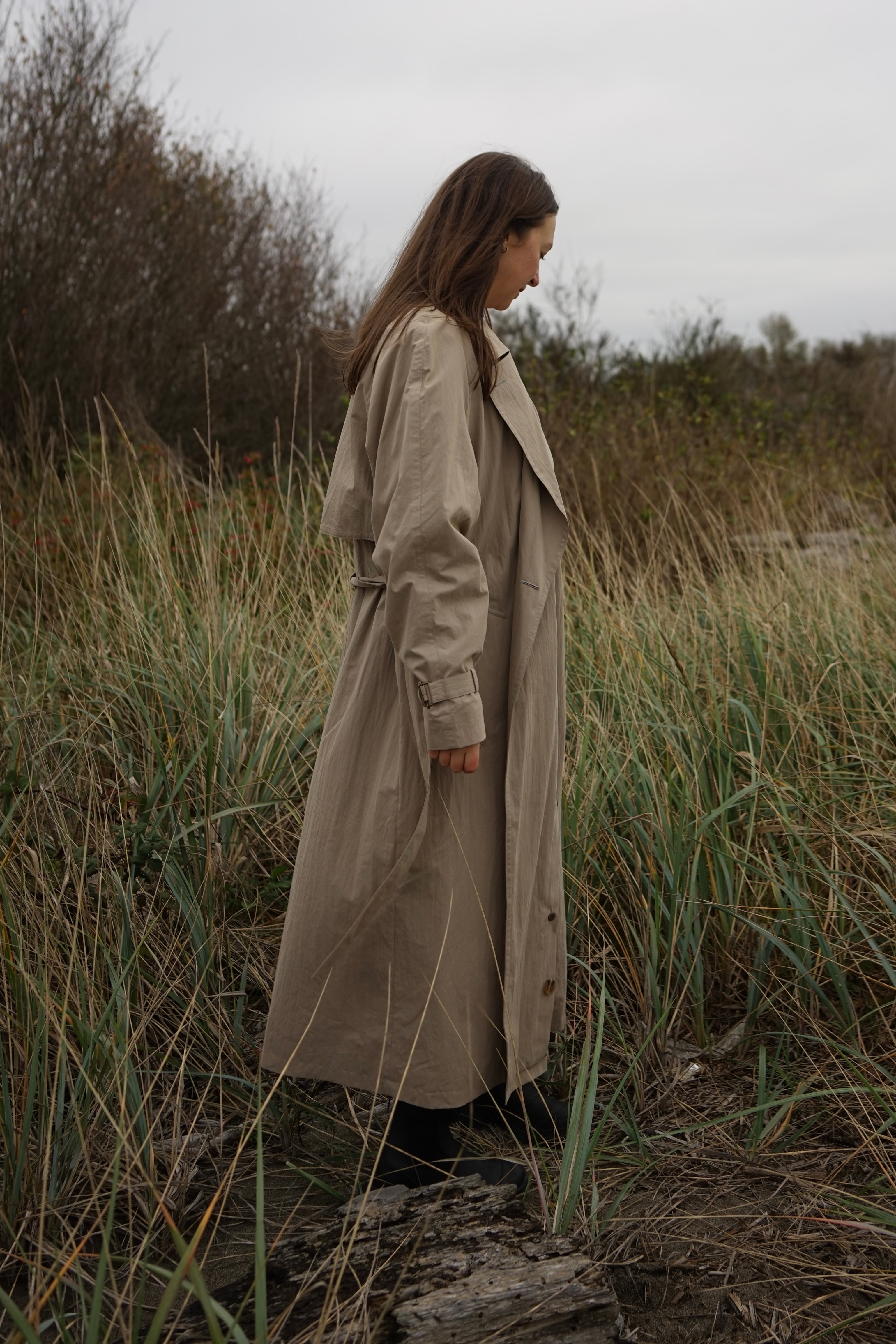 Trench coat sale with wool lining